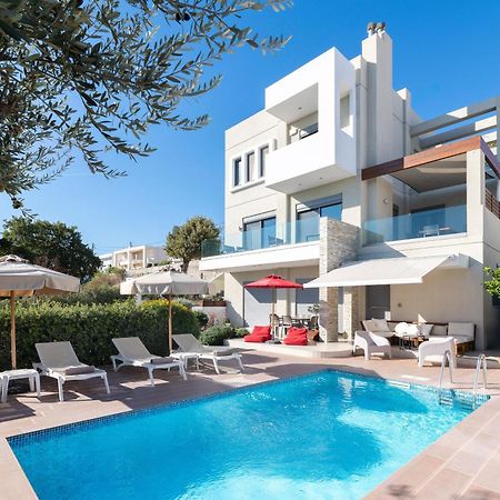 Terpsis Pool Villa Ασγούρου Εξωτερικό φωτογραφία