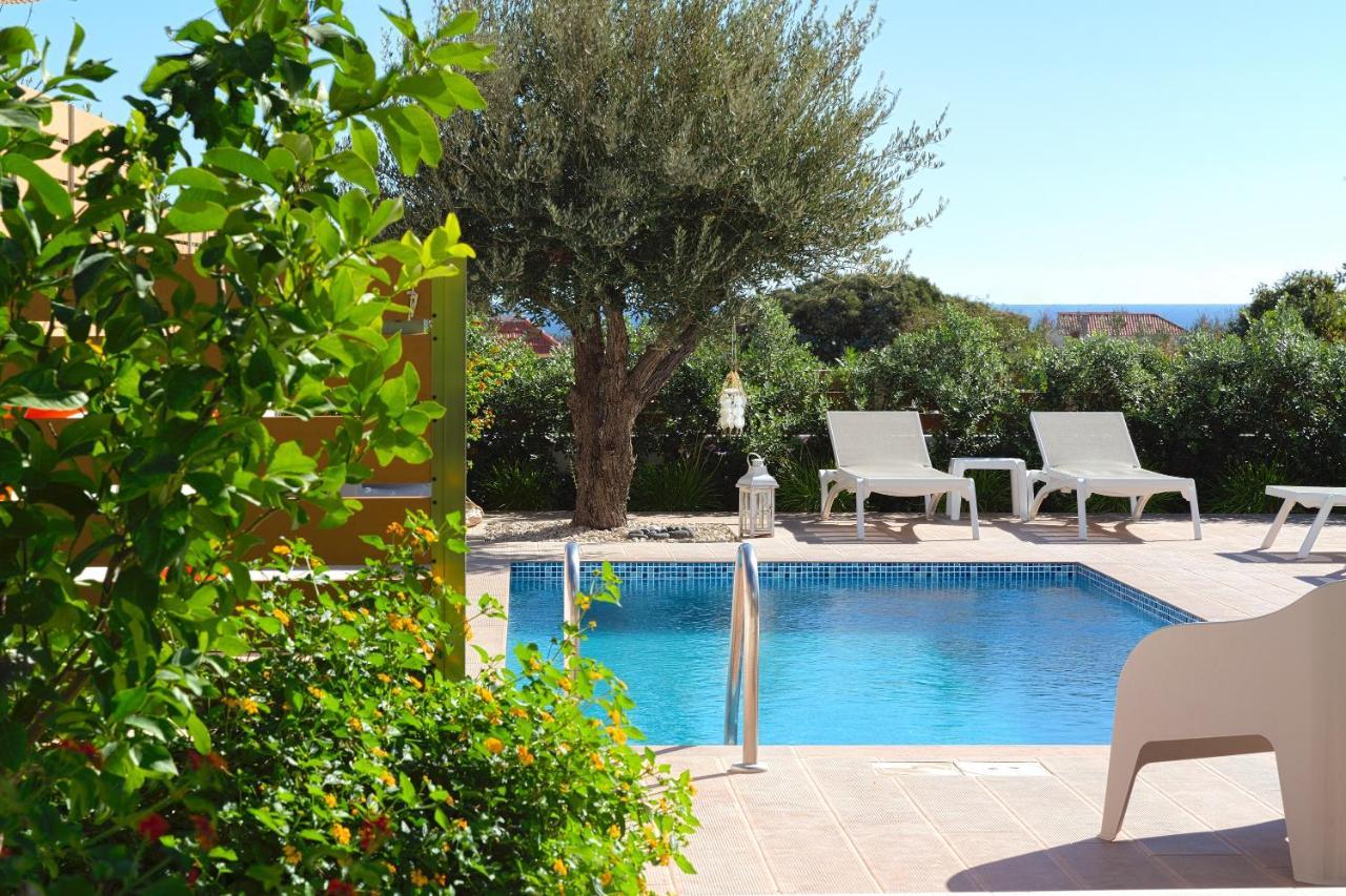Terpsis Pool Villa Ασγούρου Εξωτερικό φωτογραφία