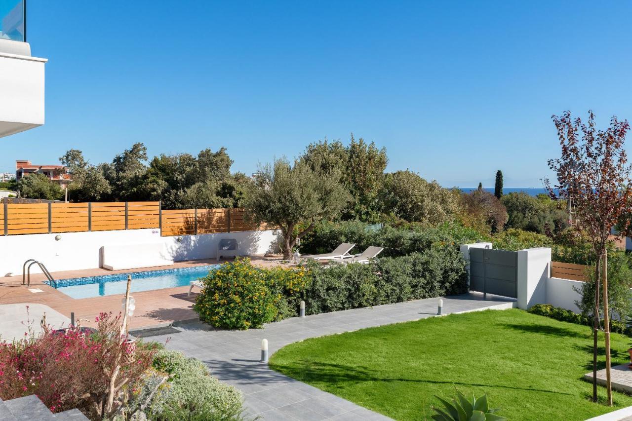 Terpsis Pool Villa Ασγούρου Εξωτερικό φωτογραφία