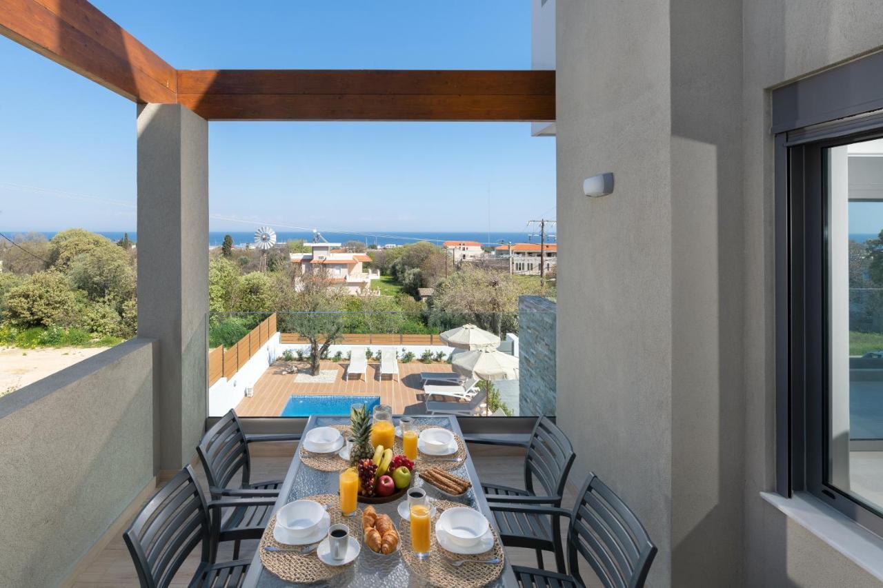 Terpsis Pool Villa Ασγούρου Εξωτερικό φωτογραφία