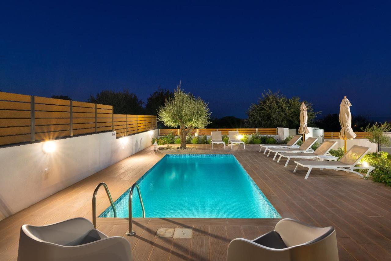 Terpsis Pool Villa Ασγούρου Εξωτερικό φωτογραφία